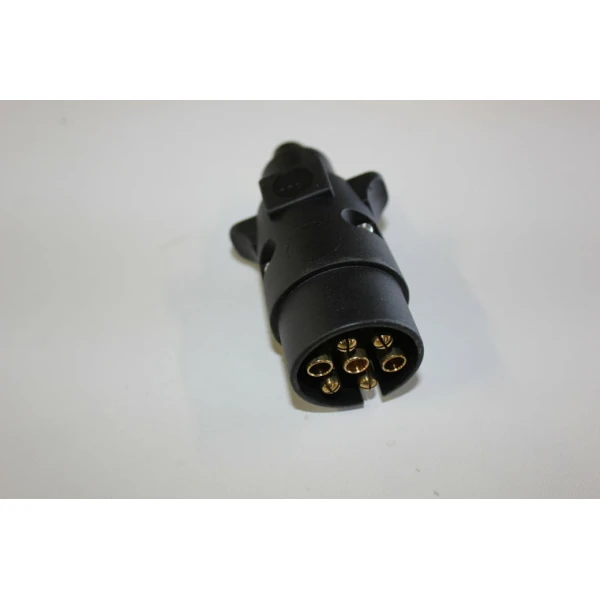 7 POLIGE STEKKER 7P-12V NIKKEL CONTACT