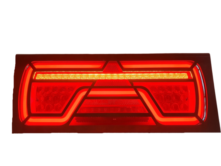 Neon achterlicht SET met dynamisch knipperlicht