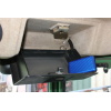Kentekenpasjes houder aluminium behuizing Blauw