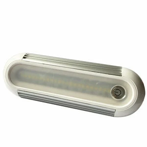 LED Interieurverlichting met drukschakelaar / Ovaal / 1400 Lumen / 12-24V