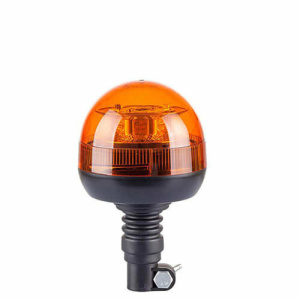 LED Zwaailamp Amber R65 met Flexi DIN montagevoet 12-24v  S07ZL001.1 Tralert