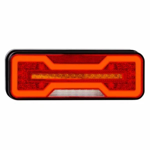 Links LED Neon achterlicht met achteruitrijlicht en mistlicht 40 cm kabel  284RAWFML  LEDautolamps