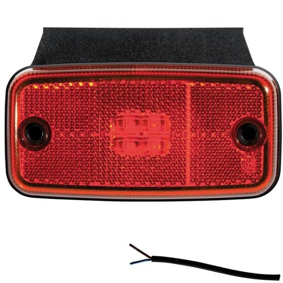 HELLA VALUEFIT Marking light - LED - 12V / 24V - Angled - ECE - right/Side mount - 2XS 357 006-021