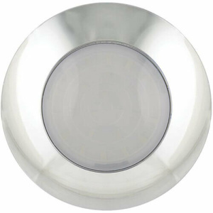 LED interieurverlichting chroom/melkglas | 12v | koud wit licht
