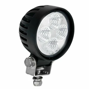 LED LA Werklamp | 12 watt | 800 lumen | 12-24v | Floodbeam Zwart