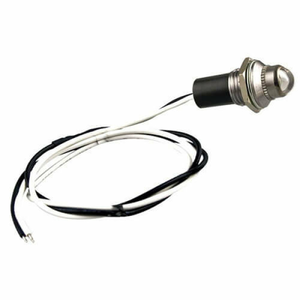 LED cockpit controlelampje, wit 24v - Afbeelding 2