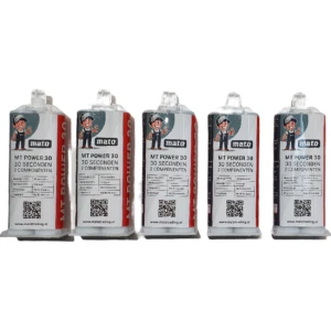 5 tube's MT30 2 componentenlijm 30 seconden