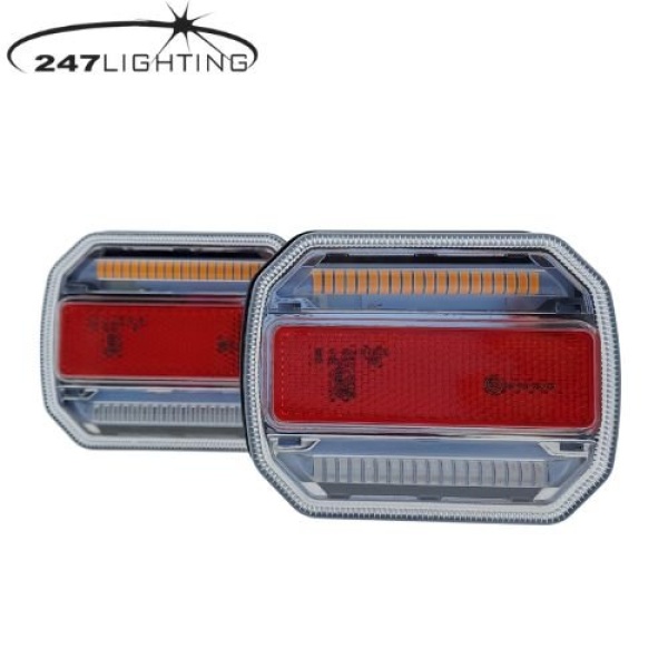 Draadloos Aanhanger verlichting set met magneet 12 volt 7 polig - Afbeelding 3