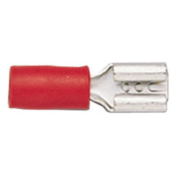 Kabelverbinder geisoleerd 4.8 x 0.5 mm l19 50 stuks