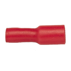 Rondstekkerhuls geisoleerd rood 0.5-1.0 qmm 50 mm 50 stuks