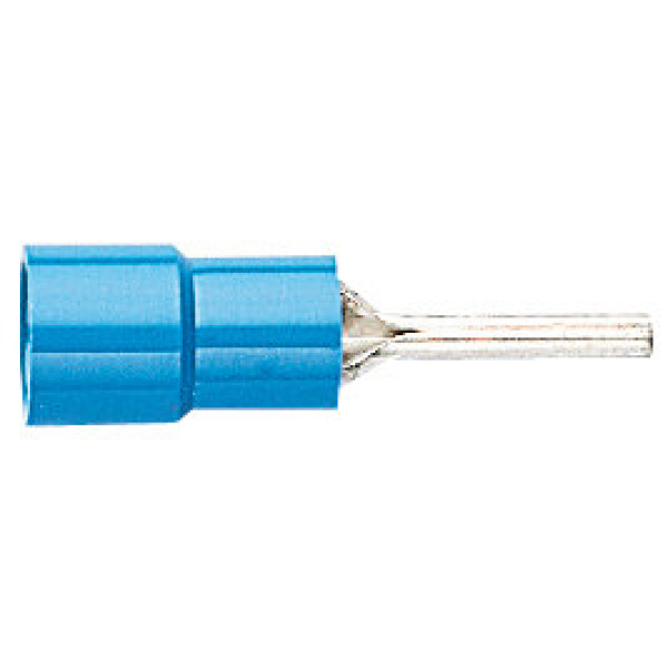 Draadpen geisoleerd blauw 1.0-2.5 qmm 50 stuks