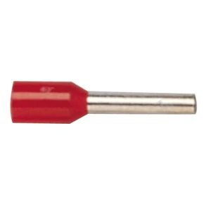 ADEREINDH. 1.0 Qmm rood 100 stuks
