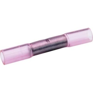 Doorverbinder met lijm Ø 4.3-1.4 mm rood L34.3 25 stuks