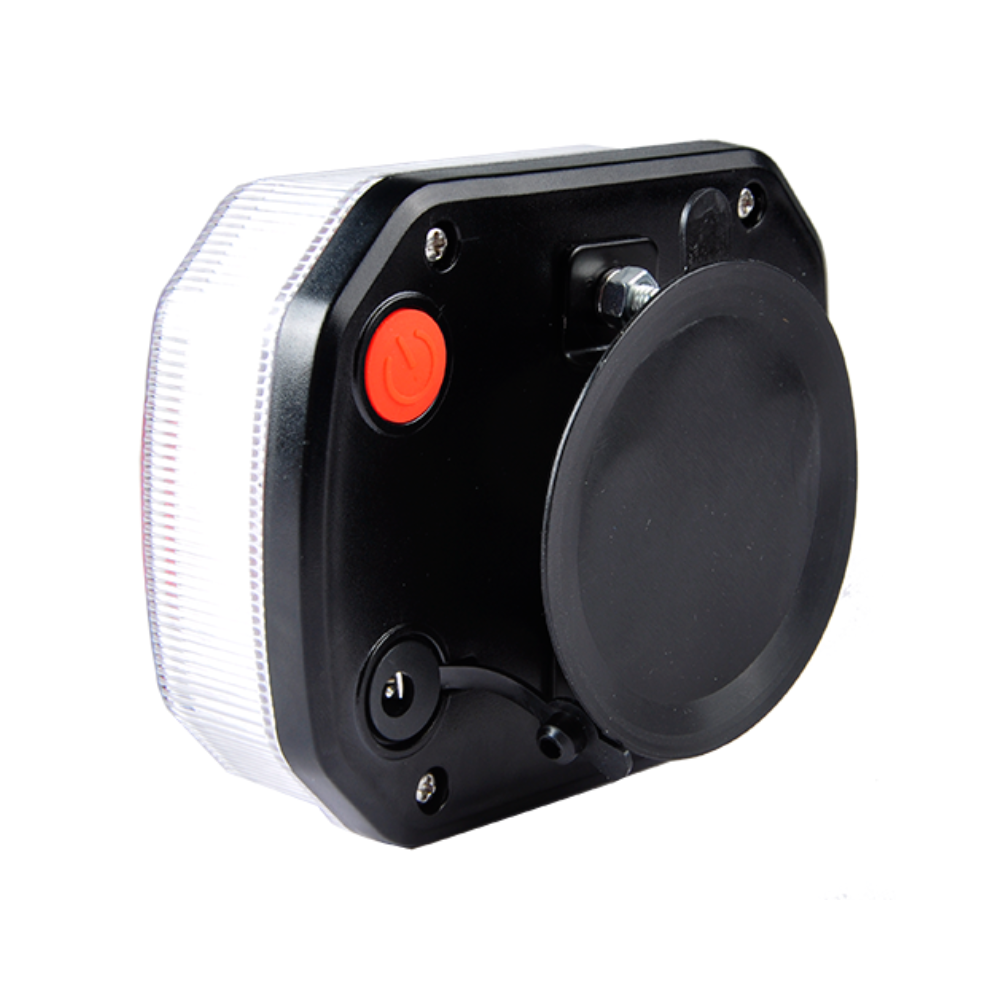 ETUKER LED Magnetische Draadloze Achterlichten Voor Aanhangwagen Met Reflector 12v Waterdicht Draadloos Remlicht Richtingaanwijzer Kentekenplaatverlichting Magneet 625014754